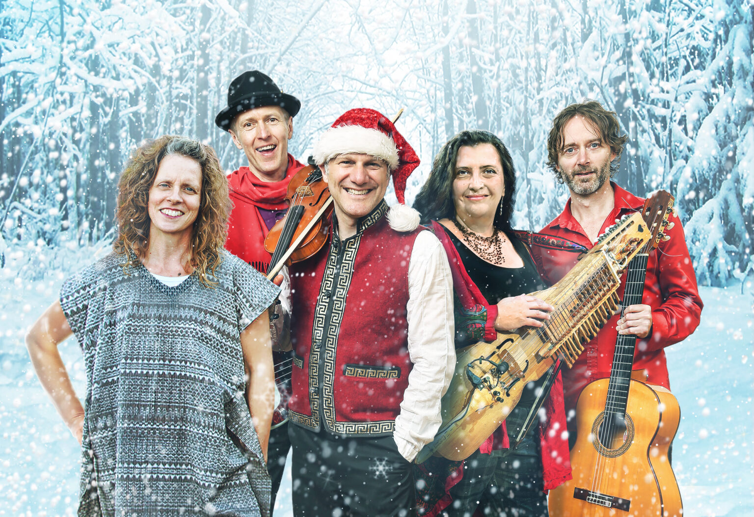 Sultans of String: Christmas Caravan official promotional image