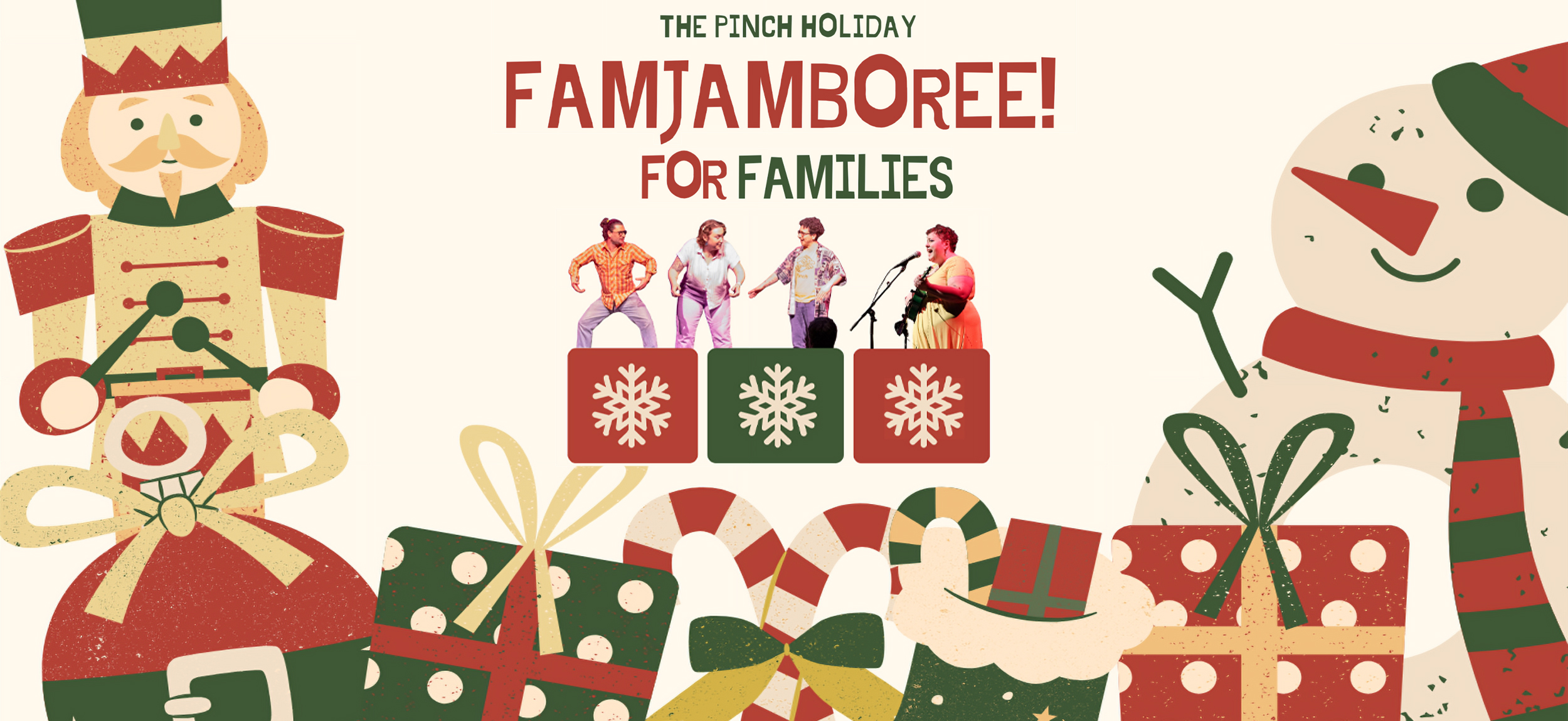 Pinch Holiday FamJamboree — official venue promotional poster