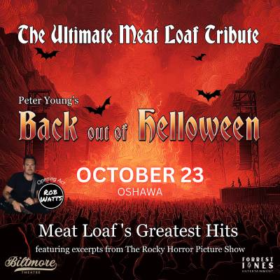 Meat Loaf: Back Out of Hellowe’en — official source poster