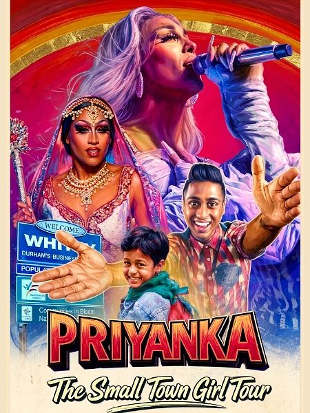 Priyanka - The Small Town Girl Tour — official poster