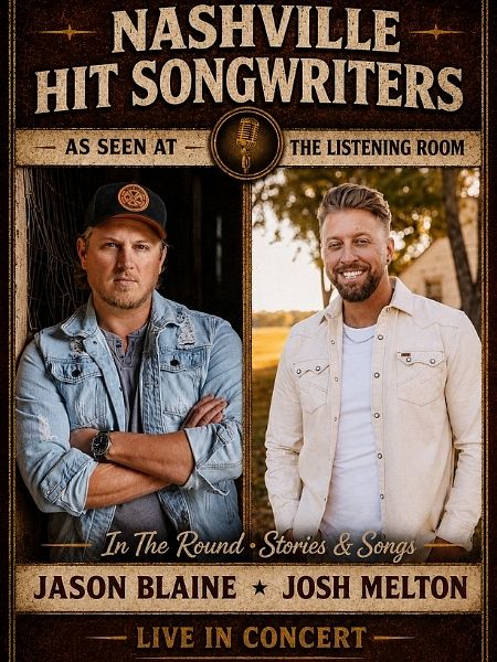 Jason Blaine & Josh Melton — official poster