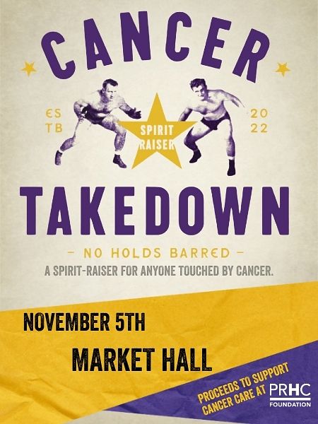 Cancer Takedown 2026 — official poster