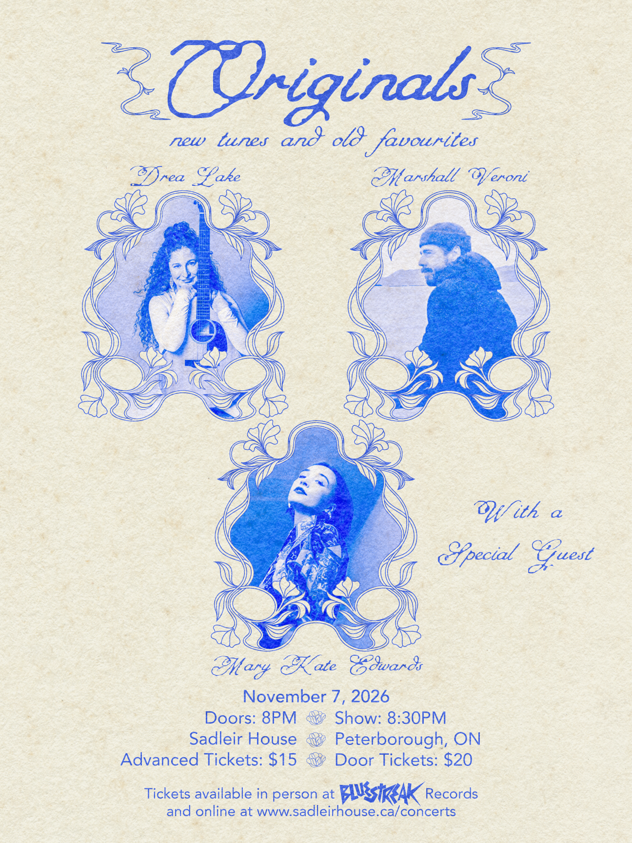 Originals with Mary Kate Edwards, Drea Lake and Marshall Veroni — official poster