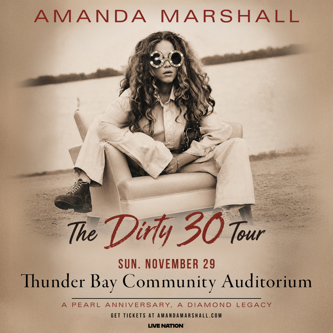 Amanda Marshall - The Dirty 30 Tour official promotional image