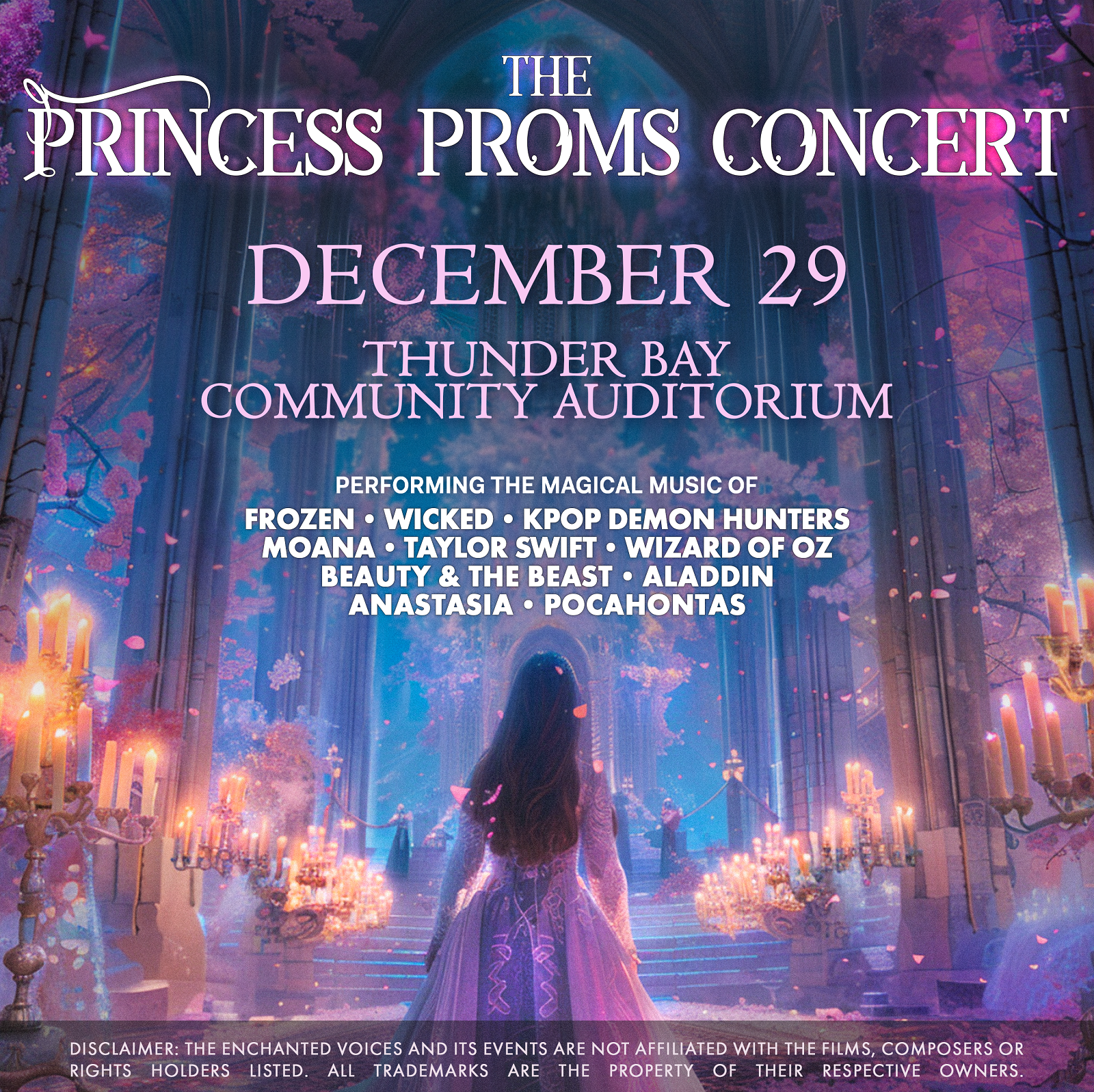 The Princess Proms Concert official promotional image