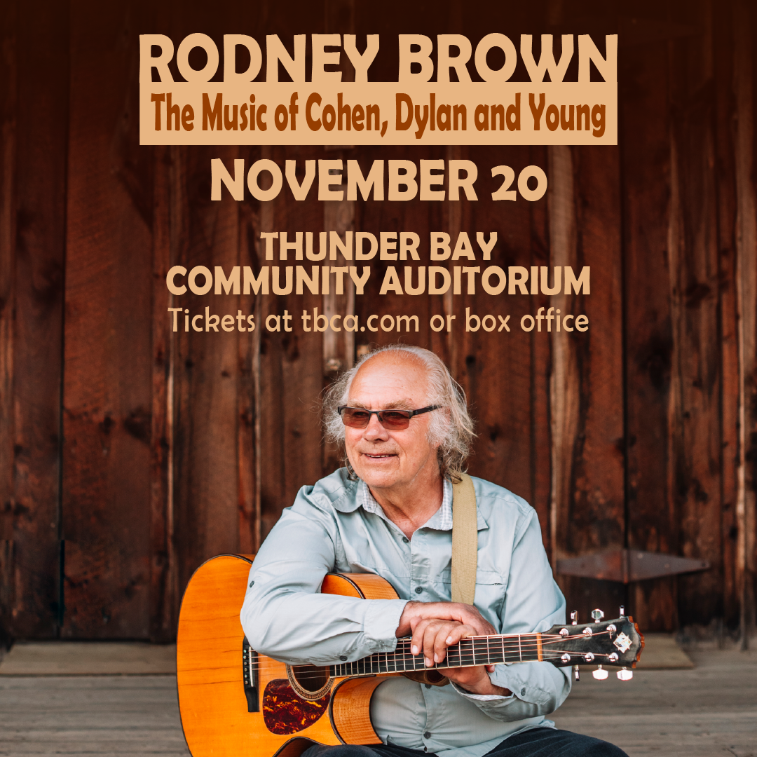Rodney Brown - The Music of Cohen, Dylan & Young official promotional image