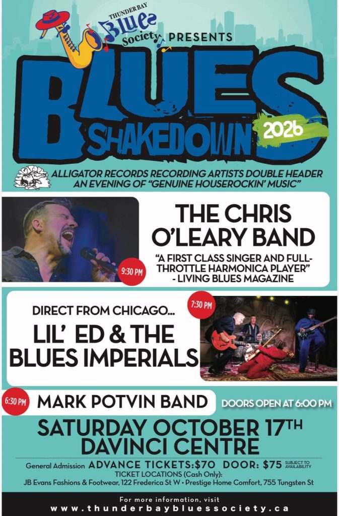 Blues Shakedown 2026 official promotional image