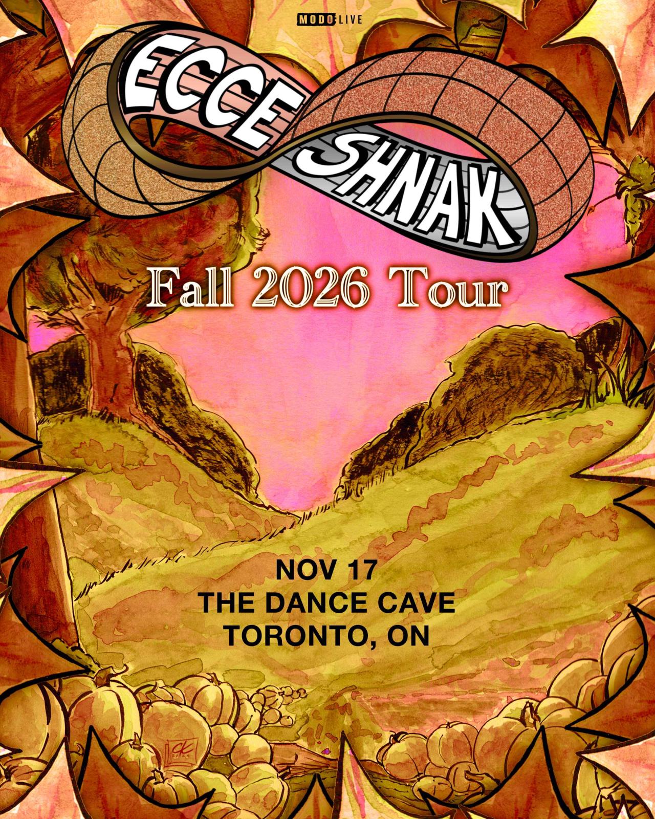 Official event poster for Ecce Shnak