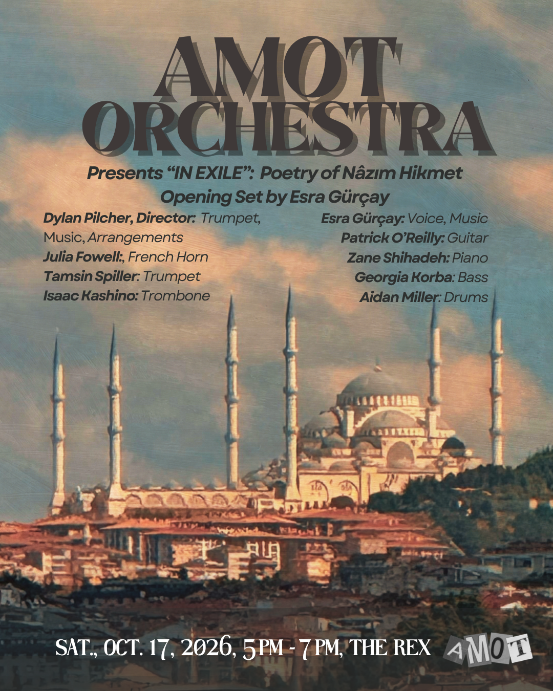 AMOT Orchestra official event artwork