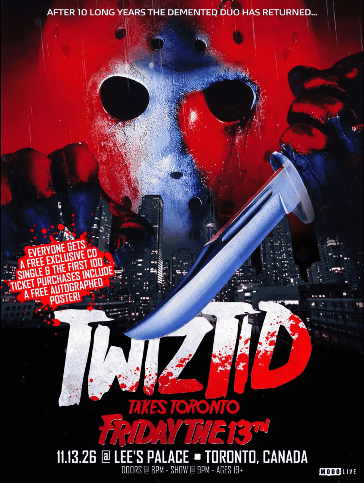 Official event poster for Twiztid