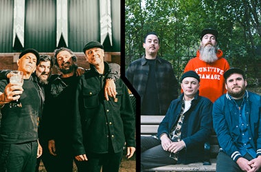 The Bouncing Souls & The Flatliners official promotional photograph