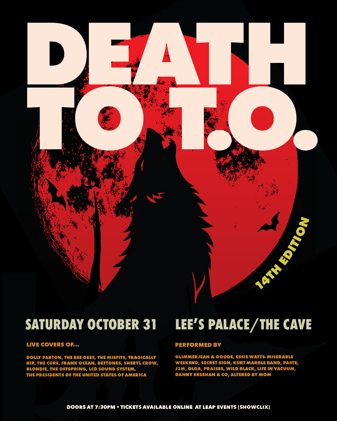 Official event poster for Death To T.O