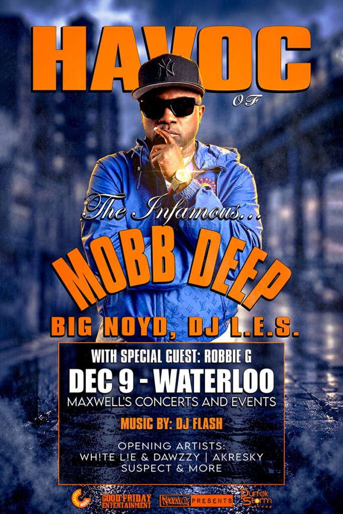 Mobb Deep — official venue promotional poster
